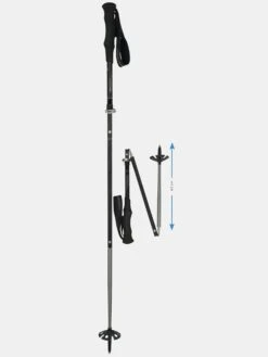 Komperdell Carbon FXP.4 Expedition Vario Ski Poles 2021